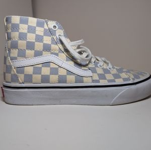 Vans Sk8-hi Tapered Checkerboard Zen Blue